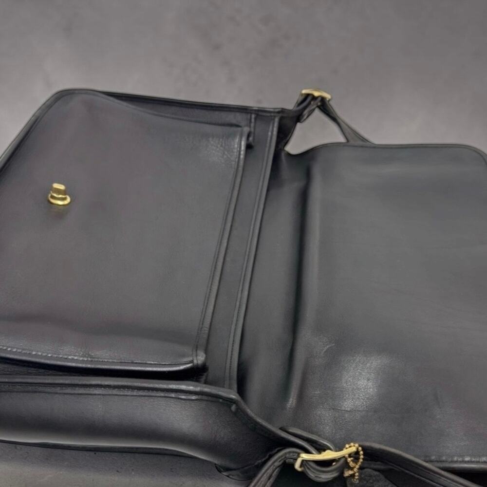 Coach Vintage Classic Metropolitan Crossbody Briefcase Leather 5180 - Picture 3 of 16